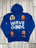 WaveGods Hoodies Blue